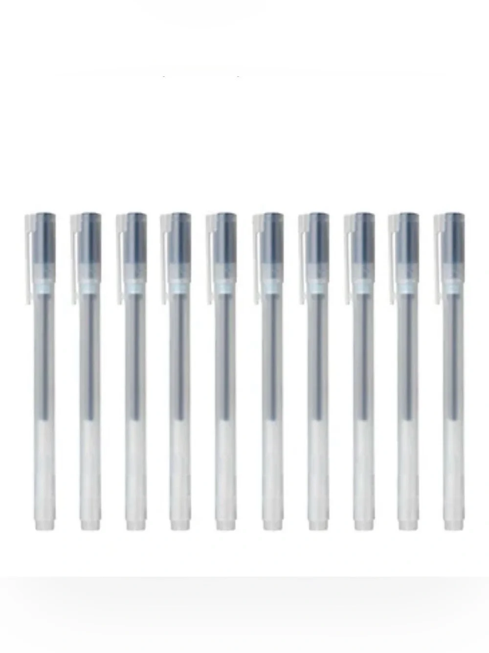 Muji Gel Pen 0.38 Blue Black 10-pack - New In Box